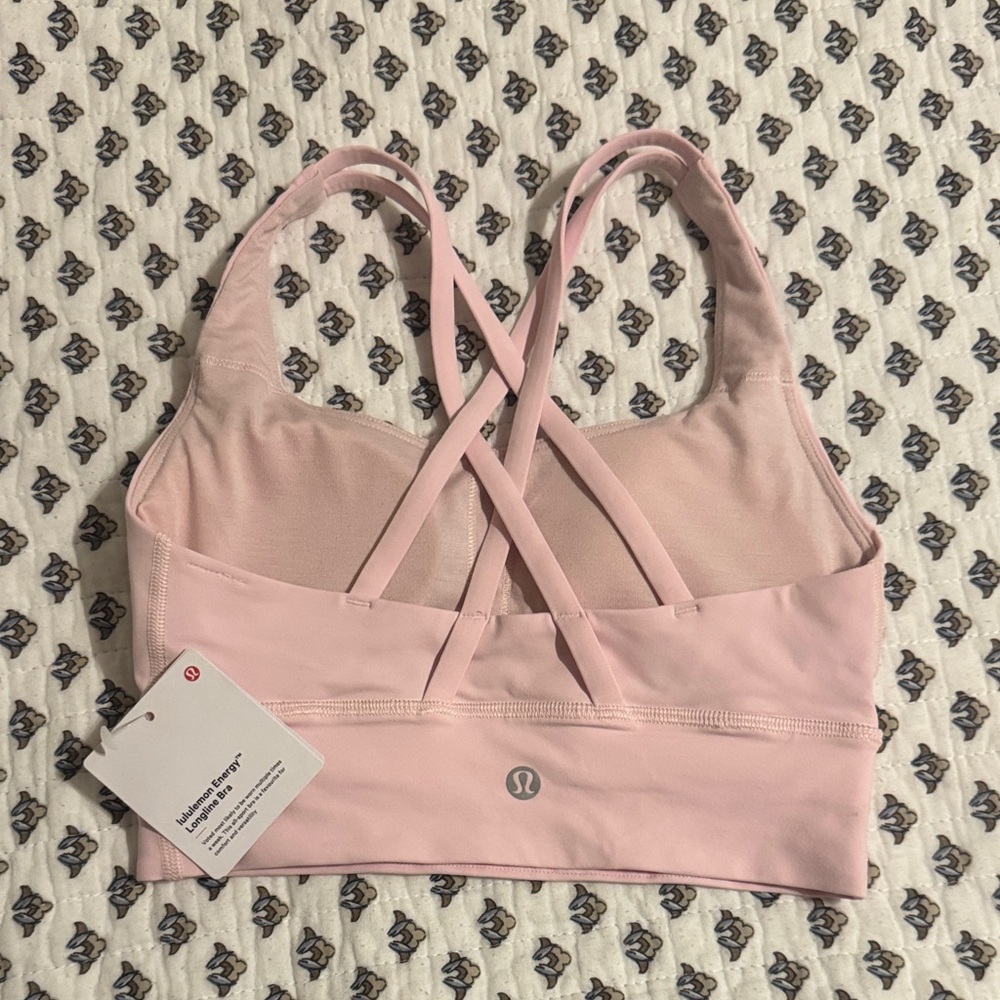 lululemon athletica Light Pink Cross-Back Sports Bra